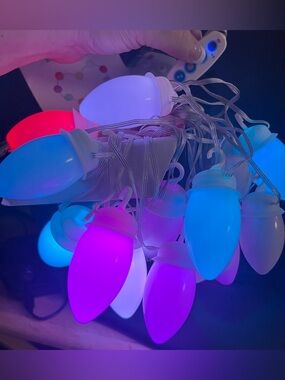 Symphony RGB string lights 3 control methods multicolor new in box USB plug